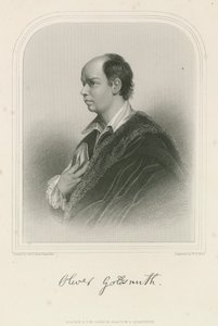 Oliver Goldsmith, autore anglo-irlandese da Joshua Reynolds